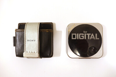 Ultra Rare Genuine Sony MDR-E282 Headphones Storage Belt Case