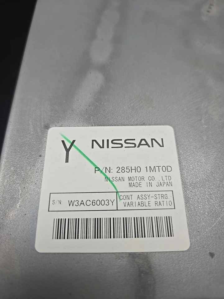 🌌2011-2012-2013 INFINITI M37 M56 Q70 RACK DE DIREÇÃO E MÓDULO DE CONTROLE DE PINHÃO🌌 - Imagem 2 de 4