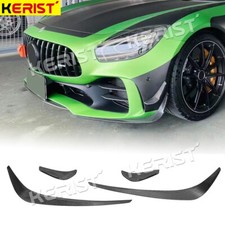 Carbon Fiber Front Splitter Spoiler f&uuml;r Mercedes Benz AMG GTR Auto Styling 