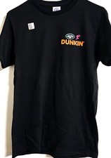 BRAND NEW-SEALED-UNISEX DUNKIN NFL NY JETS T-Shirt - Pure Cotton 100% SM-2XL