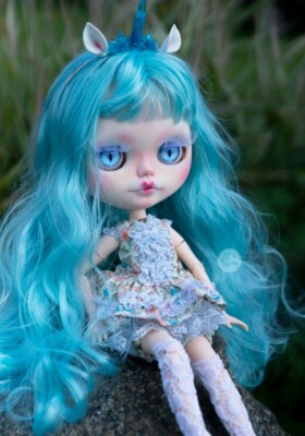 ooak custom blythe doll--Crystal