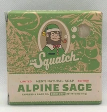 Dr Squatch Alpine Sage Limited Edition Christmas Box ⚡FAST SHIPPING⚡