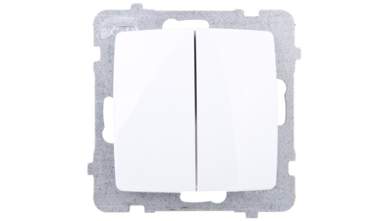 KARO White candlestick switch ŁP-2S / m / 00 /T2UK
