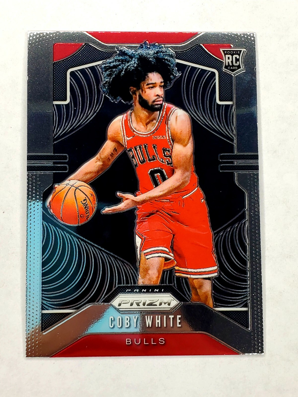2019-20 Coby White Panini Prizm Base Rookie RC #253 Chicago Bulls