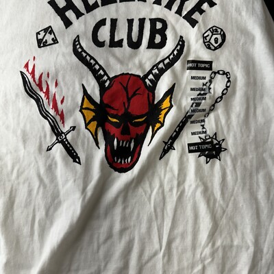 Official Netflix Stranger Things Hellfire Club Tee from Hot Topic