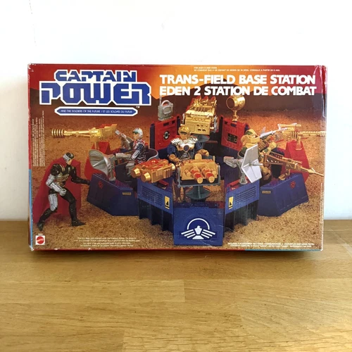 Captain Power And Soldiers of the Future Trans-field Base Station Eden 2 Mattel