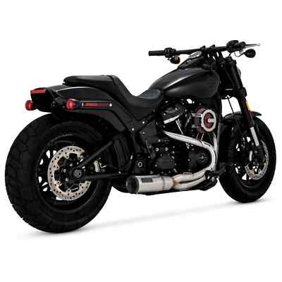 Vance & Hines 27331 2-into-1 Stainless Exhaust M8 Harley Softail
