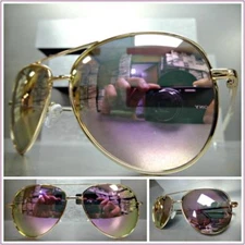 CLASSIC VINTAGE RETRO Style READING BIFOCAL Sun Glasses READERS Rose Gold Frame