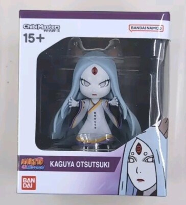 Naruto Shippuden Kaguya Otsutsuki Figure Chibi Masters Ban Dai Brand New Sealed