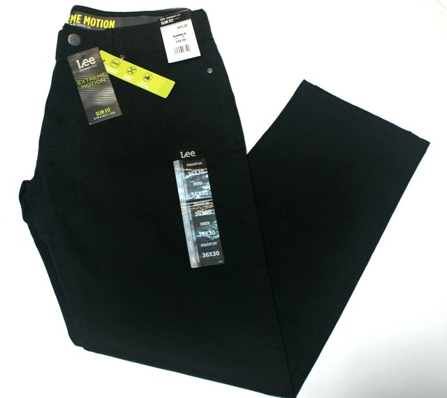 lee modern series extreme motion slim straight leg jeans