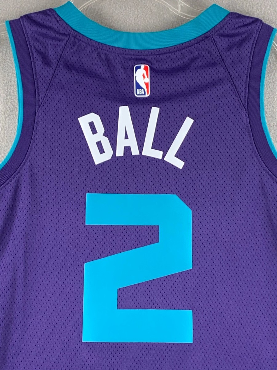 Jordan Brand Unisex Jordan Brand LaMelo Ball Purple Charlotte Hornets  Swingman Jersey - Statement Edition