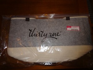 felt storage tote thirty one