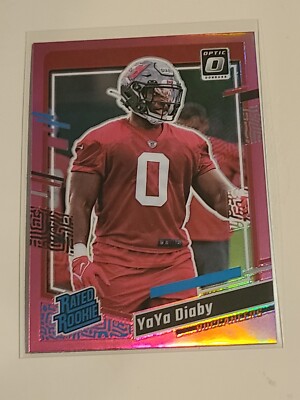 2023 Donruss Optic Preview Rated Rookie Pink Holo Cam Smith #364 Dolphins