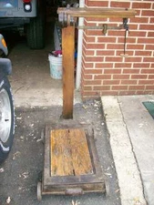 ANTIQUE COMMERCIAL FLOOR SCALE