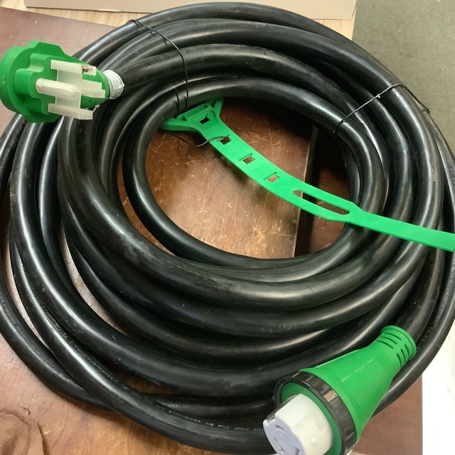 Intertek Marine Shore 30ft 50a Molded RV Camp Power Cord Ed501r for