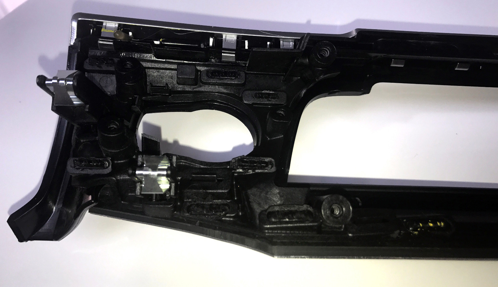 Original BMW Leiste Blende I-Tafel X5 / X6 Aluminium Hexagon TN  