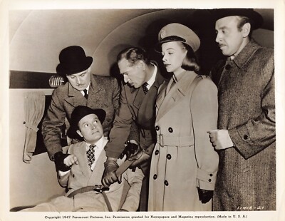 Where There's Life 1947 Movie Photo Bob Hope Signe Hasso Dennis Hoey 8x10 *P154c