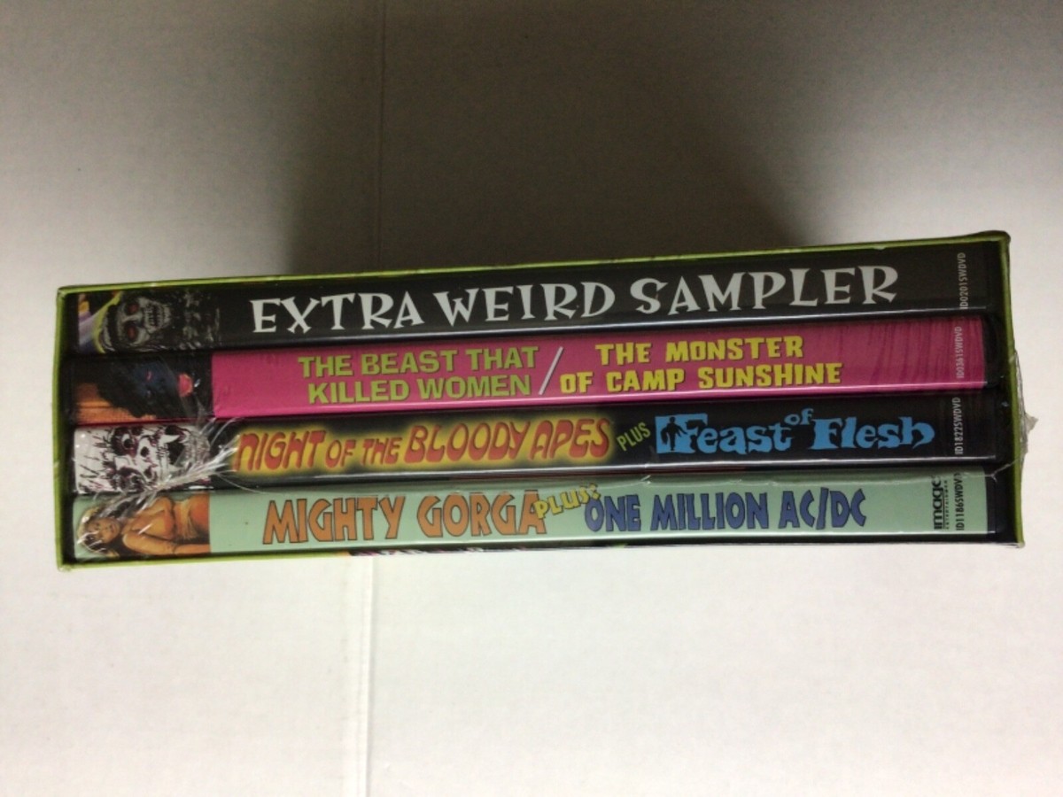 Something Weird Video Beauties & Beasts (Box Set, DVD ) RARE OOP