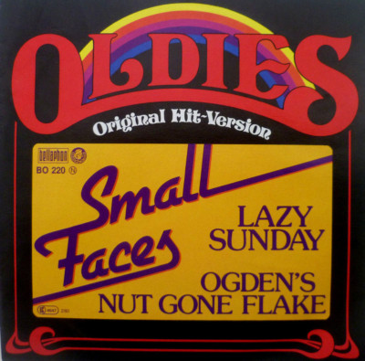 7'' 60s MINT-! SMALL FACES : Lazy Sunday + Ogden´s Nut Gone Flake