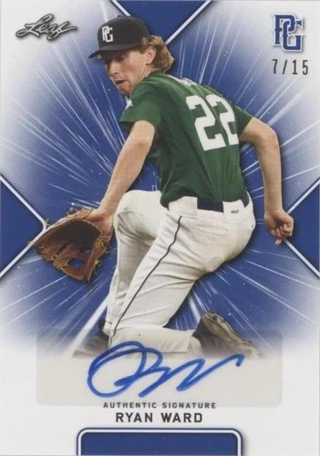 2021 Leaf Perfect Game National Showcase - Ryan Ward #BA-RW1