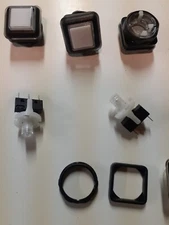 Buttons, 1" X 1" , NEW! LED!