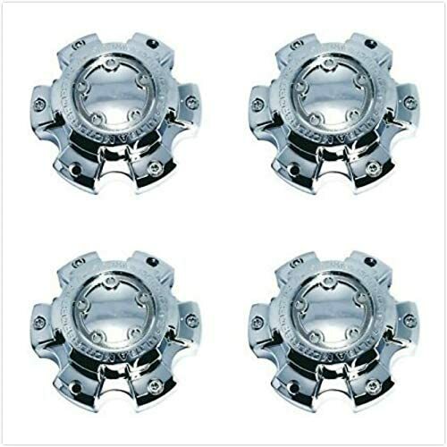 4X NEW Ultra Motorsports 6 lug Chrome Wheel Center Hub Cap C800801