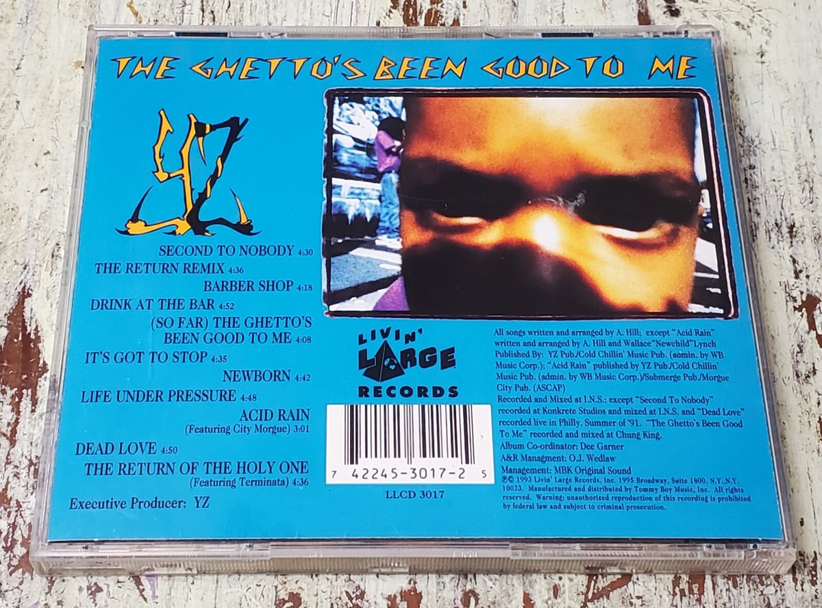 YＺ THE GHE TTOS BEEN GOOD TO ME VG YZ – The Ghetto's Been Good To Me (1993) Livin' Large