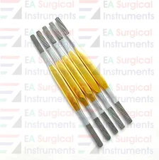TC Fomon Nasal Rasp Double Ended Set of 5 Pcs Rhinoplasty Instrument