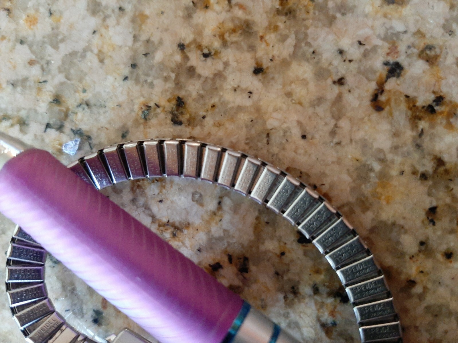 Timex Women Watch Base Metal Bezel Stainless Back Speidel Band untested