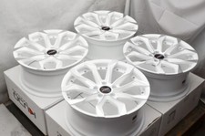 18x8 White Wheels Rims 5x114.3 Mustang Accord Civic Crv Rav4 Sienna Camry Is300