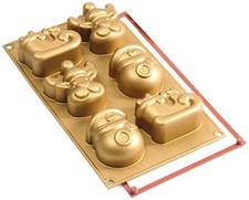 SILIKOMART SILICONE MULTI CAKE PAN LETS CELEB...