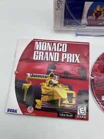 Monaco Grand Prix Sega Dreamcast Complete
