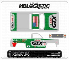 '83 CHEVY SILVERADO Custom WaterSlide Decal for hot wheels 1/64 a1