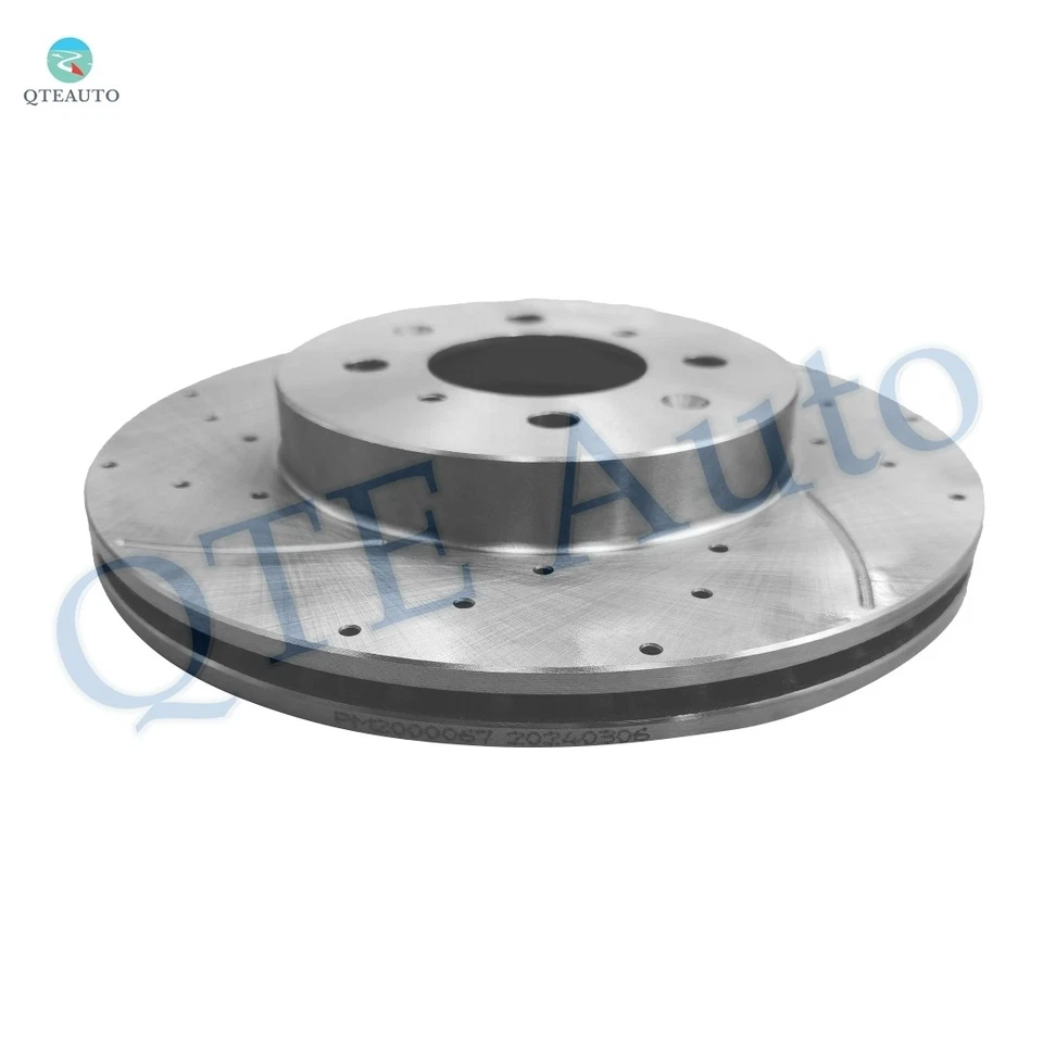 Rear 280mm Brake Disc Rotors For 2006-2012 Ford Fusion - Image 3 of 4