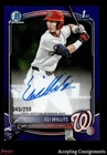 2025 Bowman Chrome Draft Purple Refractors Eli Willits 1st ROOKIE AUTO 045/250