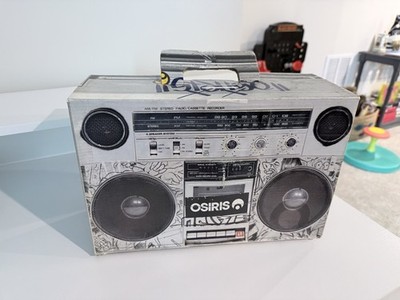 Osiris Shoes Collectible Boombox Shoebox Speakerbox Stereo | BOX ONLY - NO Shoes