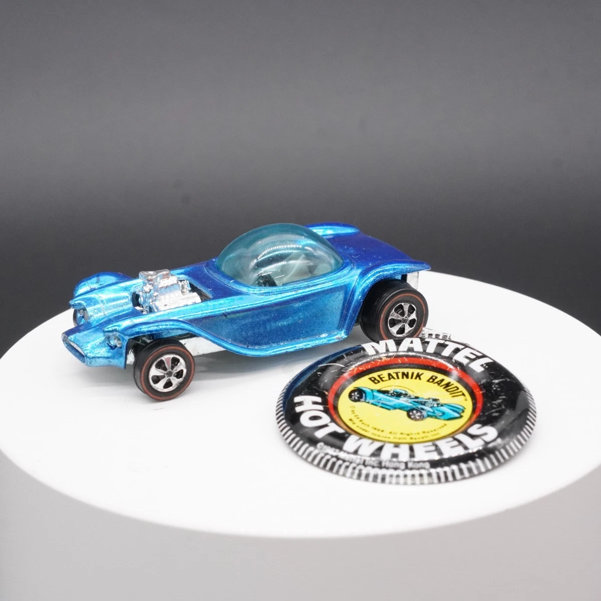 Hot Wheels Redlines Blue 1968 Year of Manufacture Vintage