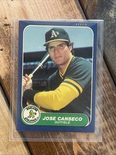 1986 Fleer Update - Jose Canseco #U-20 (RC)
