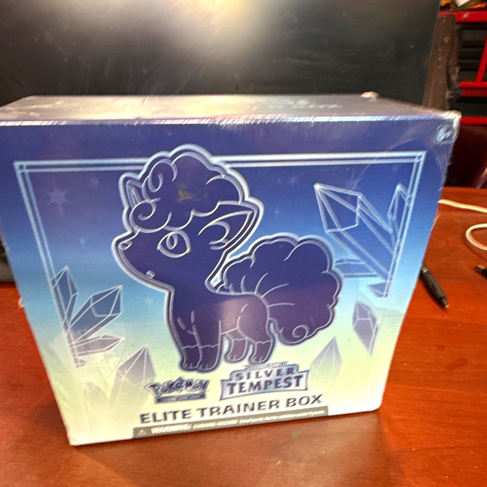 Pokémon Silver Tempest Elite Trainer Box ETB Pokémon TCG English Alolan Vulpix