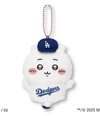 Chiikawa MLB TOKYO 2025 SERIES Limited Dodgers chiikawa Plush Doll 