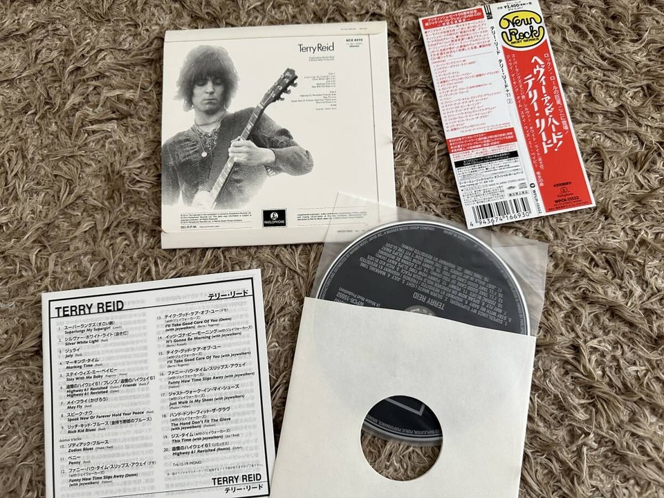 Paper Jacket Terry Reed 11 Reid Record Shm-Cd Discontinued | eBay