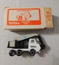 VINTAGE TONKA BELL SYSTEM TRENCHER BACKHOE TRUCK 1148 UNUSED WITH BOX