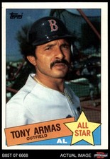 1985 Topps #707 Tony Armas All-Star Red Sox 7 - NM