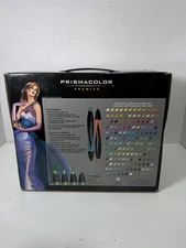 Prismacolor Premier 157 Dual-Ended Art Marker Set Fine & Chisel Tip W/ Case