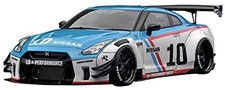 Ignition Model 1/18 LB-WORKS Nissan GT-R R35 Type 2 White/Blue Finished Model 