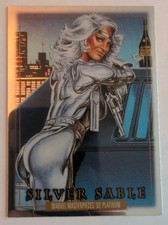 2024 Marvel Masterpieces ’92 Platinum Silver Sable #81 Card - Skybox
