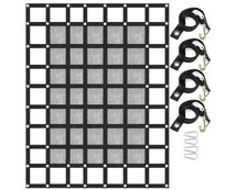 Vevor 8ft. X 6 .7ft. Cargo Net With Mesh Cap.1100lbs. Truck Bed Cargo Net Vevor 8ft. X 6 .7ft. Cargo Net With Mesh Cap.1100lbs. Truck Bed Cargo Net