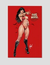 Vampirella "Kneel Mortal" Premium Giclee Print 11" x 17" Horror Wall Art
