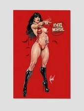Vampirella "Kneel Mortal" Premium Giclee Print 11" x 17" Horror Wall Art