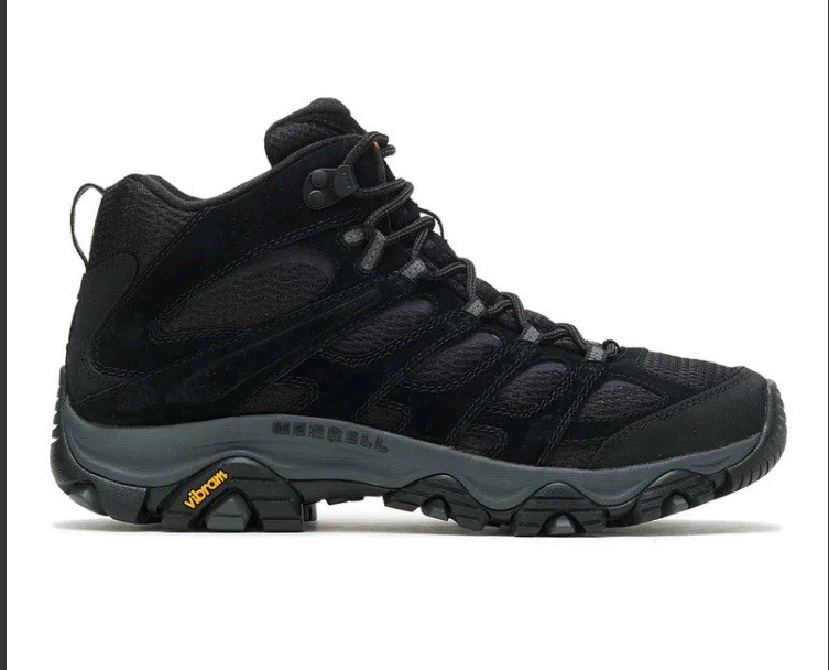 S Supportive Mid J036561 Lace Up Black Shoes New!